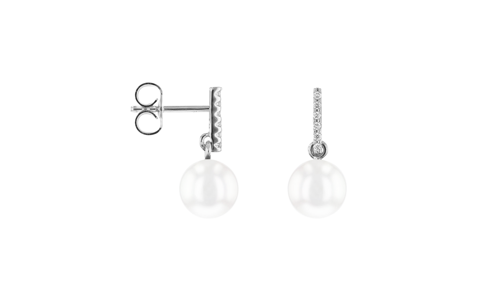 Brogle Classic Süßwasser Perlenohrstecker Brogle Classic Süßwasser Perlenohrstecker