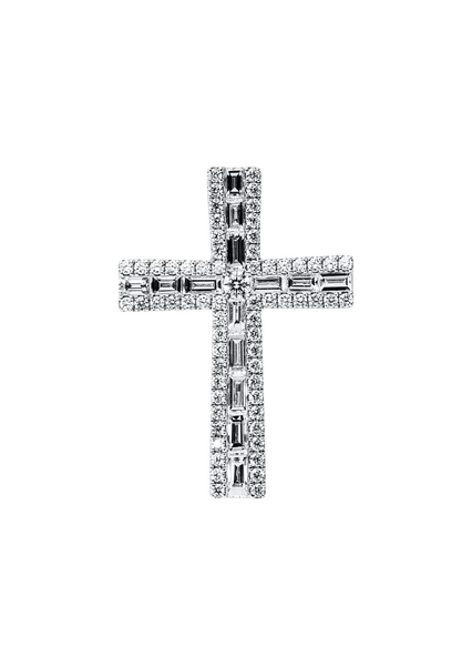 Brogle Selection Kreuzanhänger mit Diamanten Brogle Selection Kreuzanhänger mit Diamanten