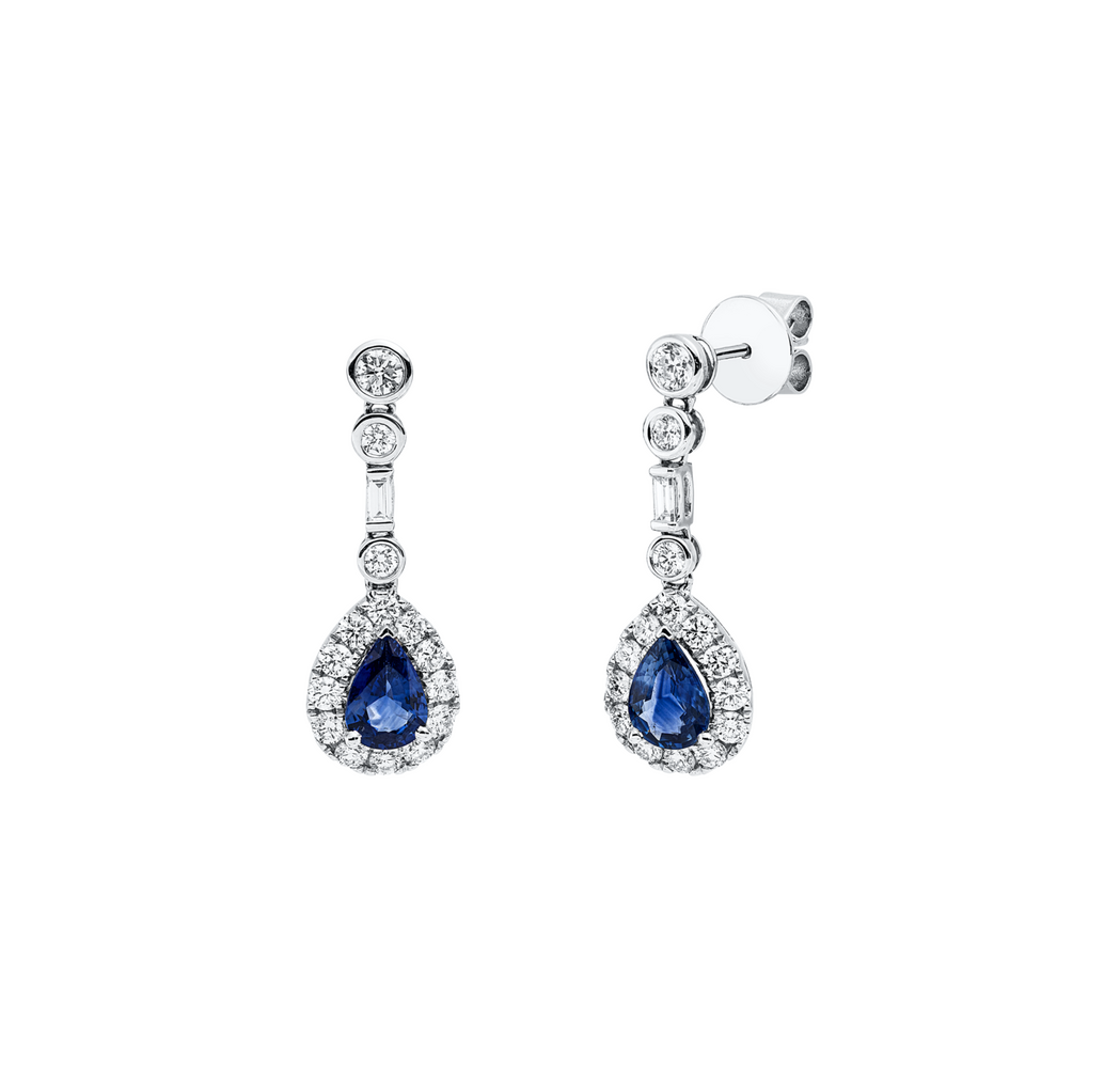 Brogle Selection Saphirohrhänger Brogle Selection Saphirohrhänger