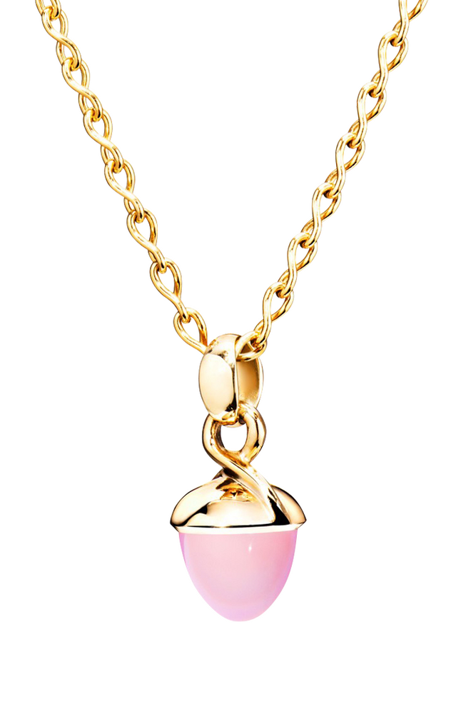 Tamara Comolli Mikado Bouquet pinkfarbener Chalcedon Anhänger Tamara Comolli Mikado Bouquet pinkfarbener Chalcedon Anhänger