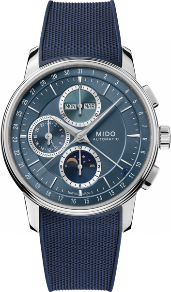 Mido Baroncelli Chronograph Moon Phase 42mm