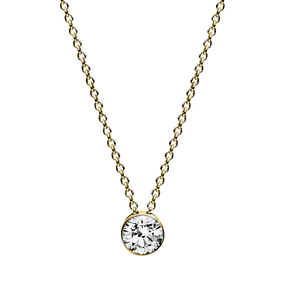Brogle Selection necklace with pendant Sophie up to 0.5 carat Brogle Selection necklace with pendant Sophie...