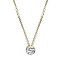Brogle solitaire necklace Sophie up to 0.5 carat Brogle solitaire necklace Sophie up to 0.5 carat