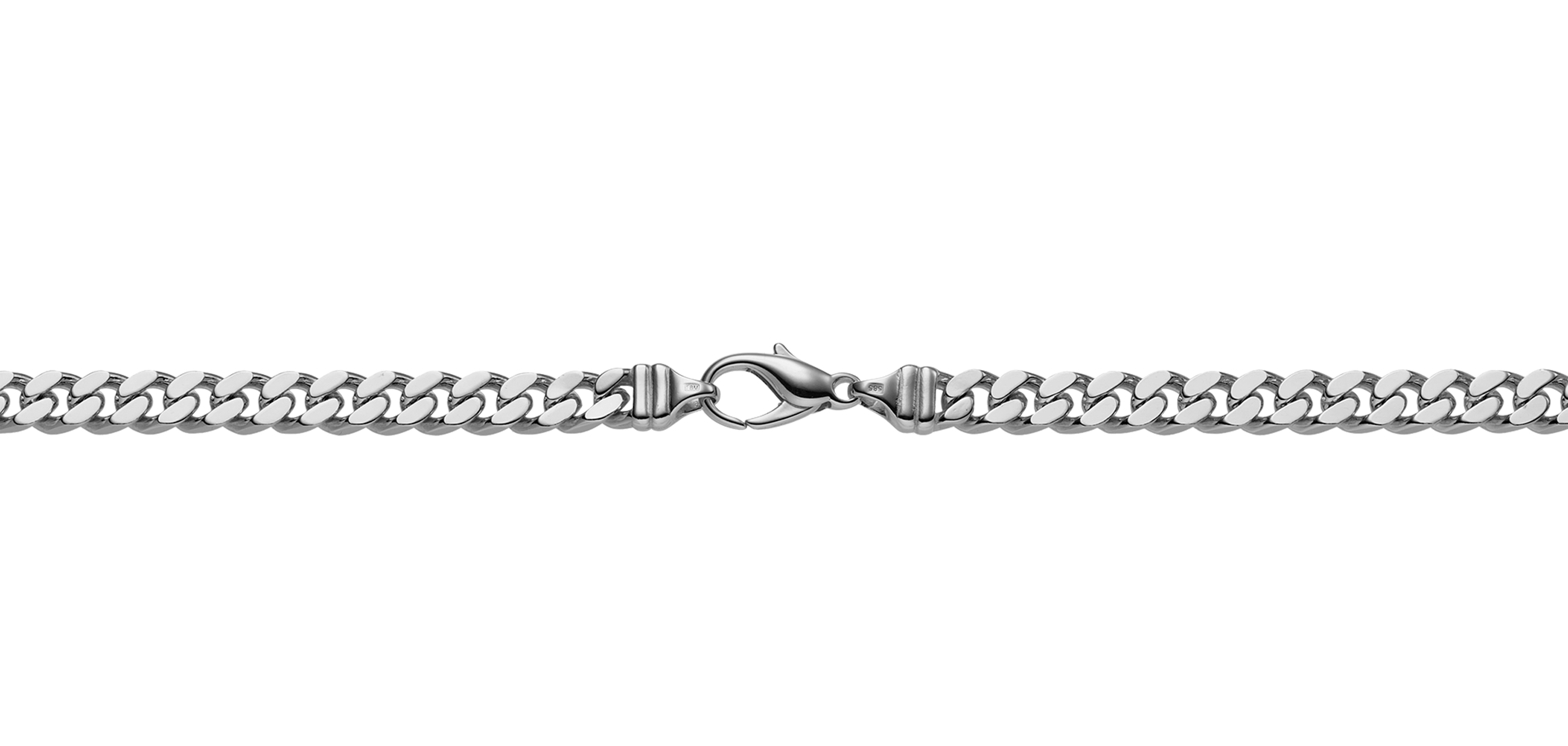 Brogle Classic armoured bracelet 4-sided diamond-coated 6mm Brogle Classic armoured bracelet 4-sided diamond-coated 6mm