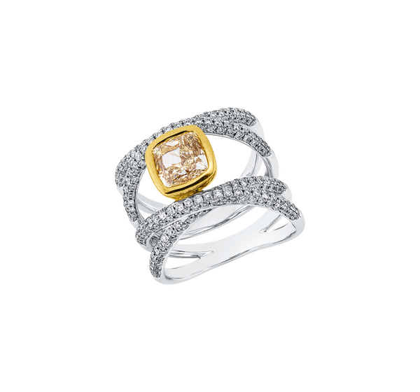 Brogle Selection Bicolor Diamantring Brogle Selection Bicolor Diamantring