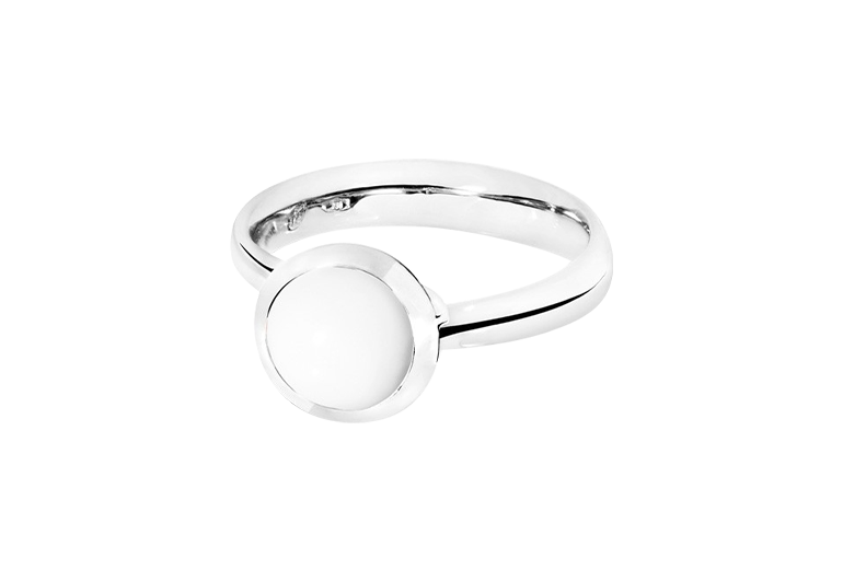 Tamara Comolli Bouton Cacholong S Ring