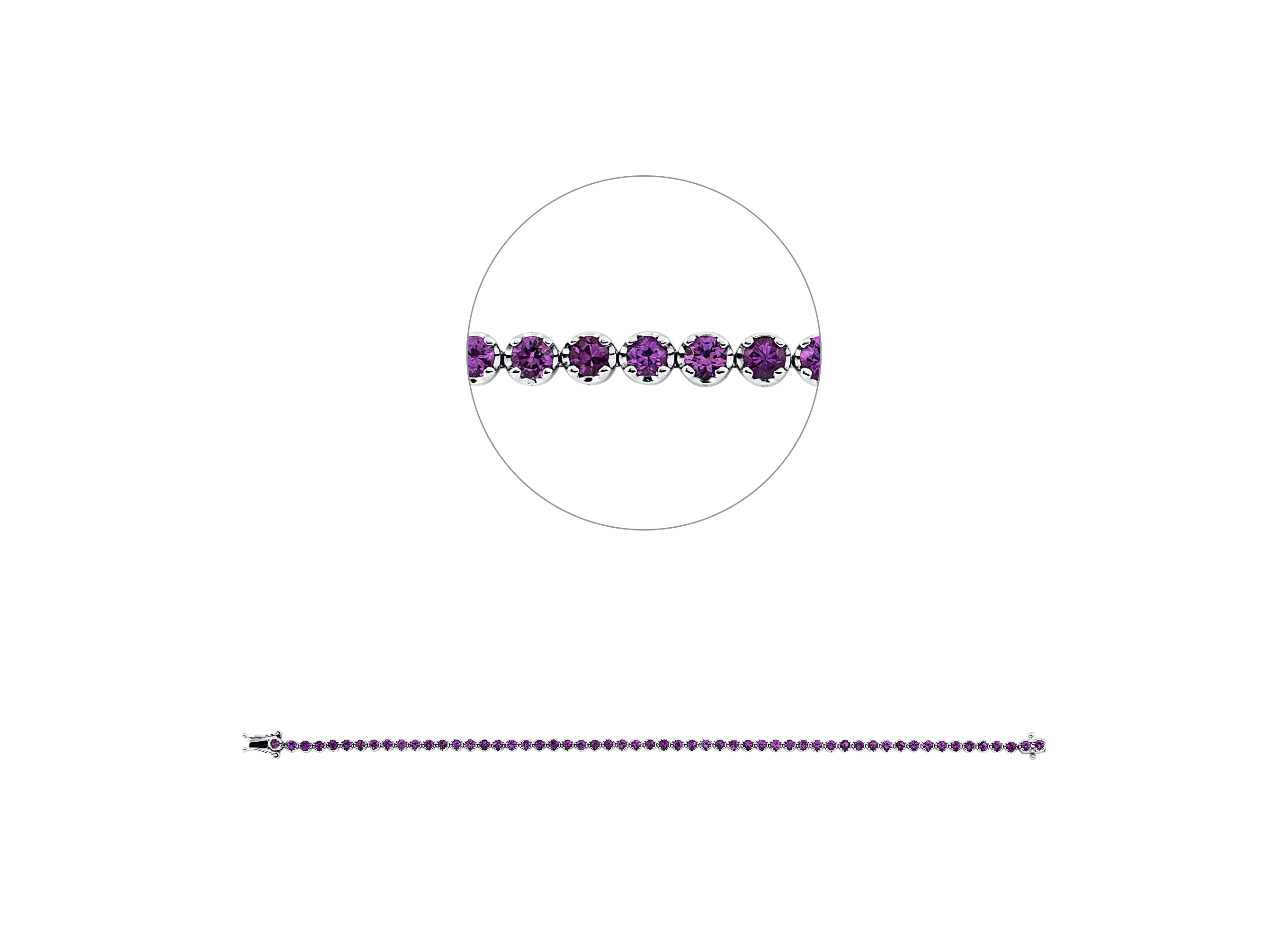 Brogle Selection sapphire bracelet Brogle Selection sapphire bracelet