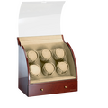 Designhütte Watch winder Basel 6 LCD Designhütte Watch winder Basel 6 LCD
