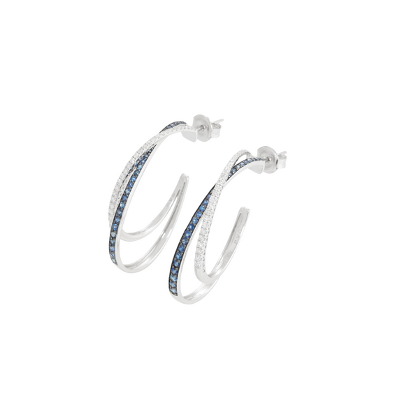 Ponte Vecchio Gioielli Promesse hoop earrings