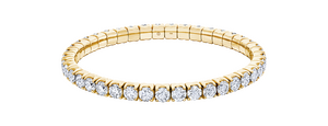 Brogle Selection flexible tennis bracelet