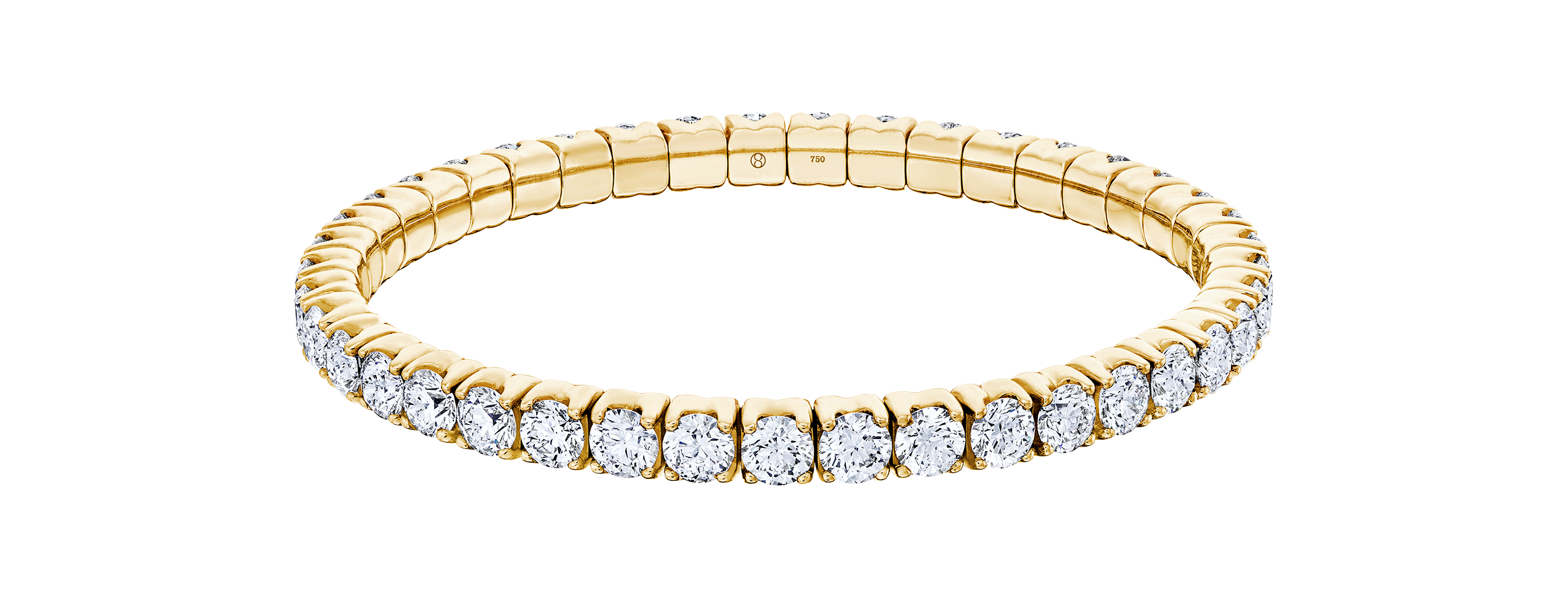 Brogle Selection flexible tennis bracelet Brogle Selection flexible tennis bracelet