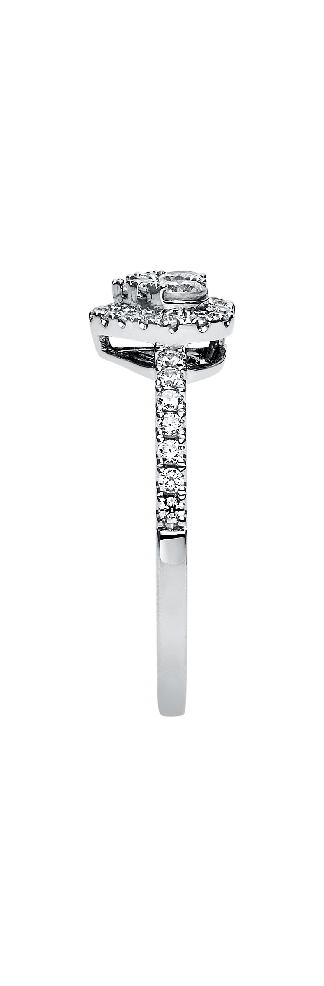 Brogle Classic diamond heart ring Brogle Classic diamond heart ring