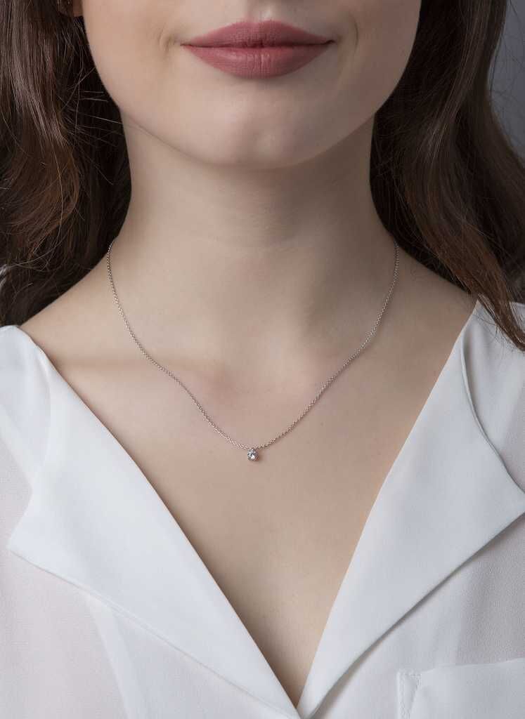 Brogle solitaire necklace Julia up to 0.25 carat Brogle solitaire necklace Julia up to 0.25 carat