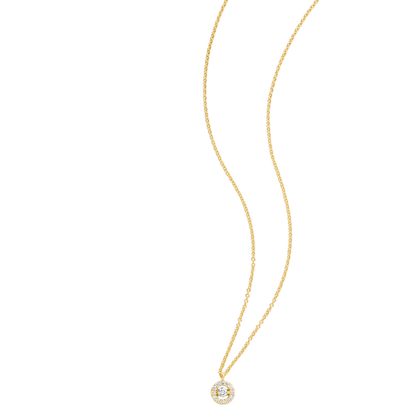 Brogle Classic necklace with diamond pendant Brogle Classic necklace with diamond pendant