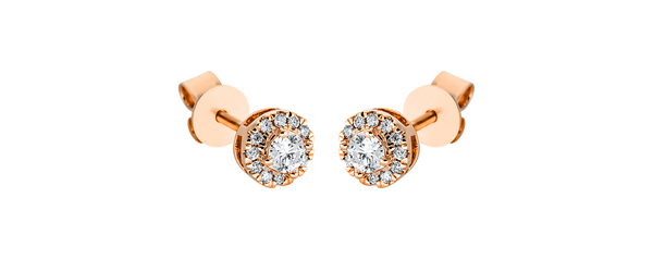 Brogle Classic diamond stud earrings Brogle Classic diamond stud earrings