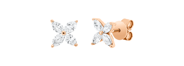 Brogle Classic diamond stud earrings Brogle Classic diamond stud earrings