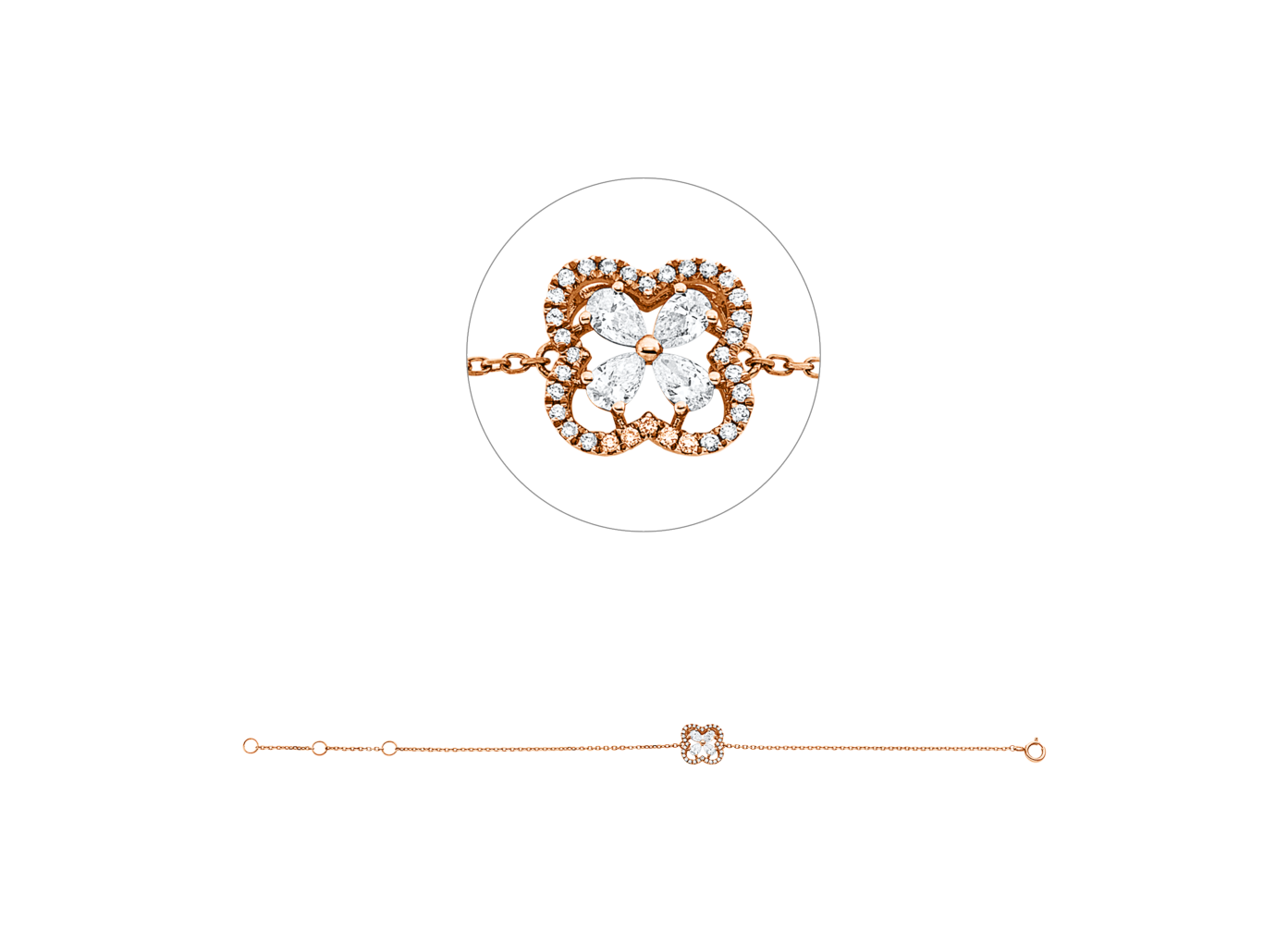 Brogle Classic Diamantarmband