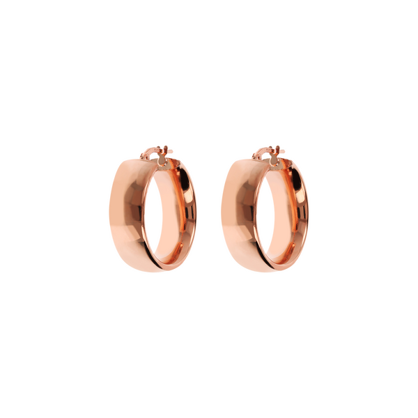 Bronzallure Purezza hoop earrings