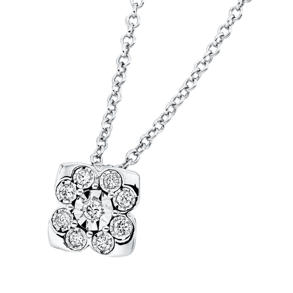 Brogle Classic necklace with diamond pendant Brogle Classic necklace with diamond pendant