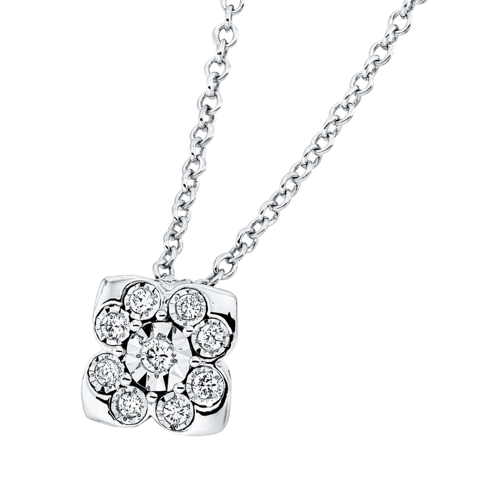 Brogle Classic necklace with diamond pendant Brogle Classic necklace with diamond pendant