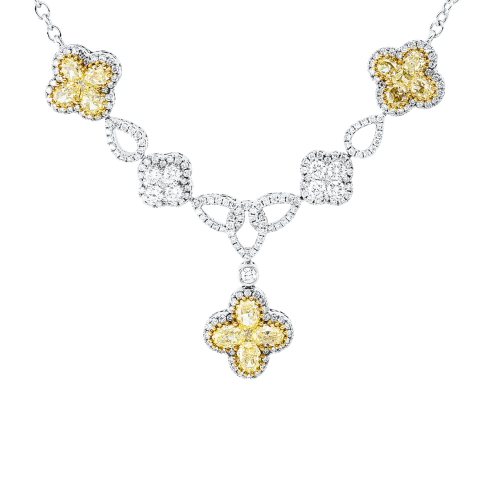 Brogle Selection bicolour diamond necklace
