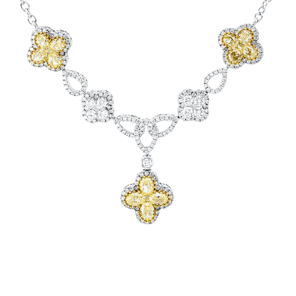Brogle Selection bicolour diamond necklace