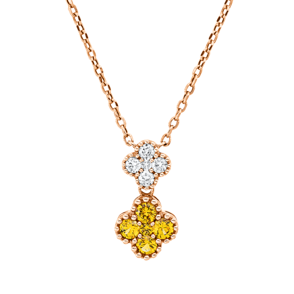 Brogle Classic necklace with sapphire pendant Brogle Classic necklace with sapphire pendant