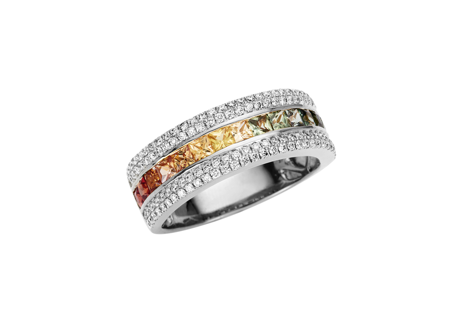 Brogle Classic Sapphire Ring Rainbow Brogle Classic Sapphire Ring Rainbow
