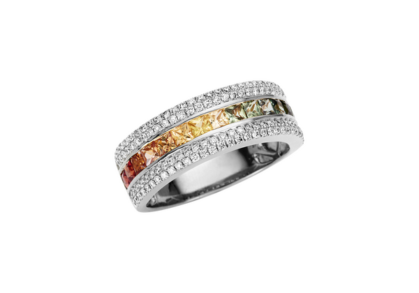 Brogle Classic Sapphire Ring Rainbow Brogle Classic Sapphire Ring Rainbow