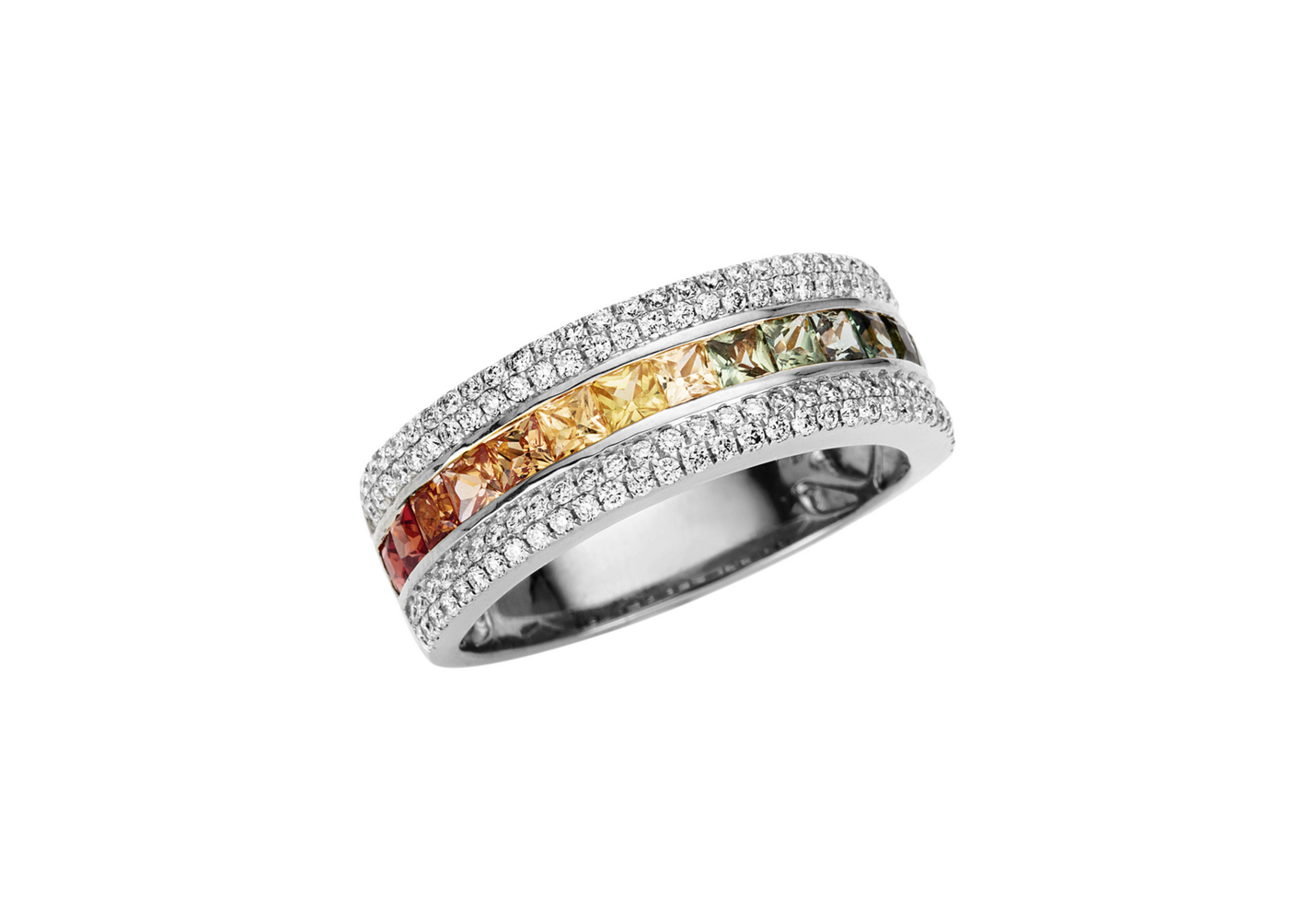 Brogle Classic Sapphire Ring Rainbow Brogle Classic Sapphire Ring Rainbow