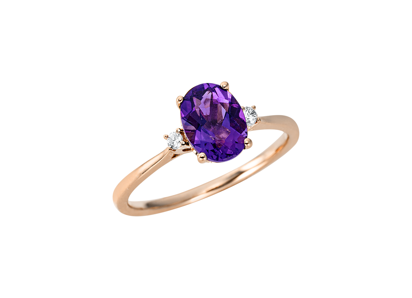 Brogle Classic Amethyst ring Brogle Classic Amethyst ring