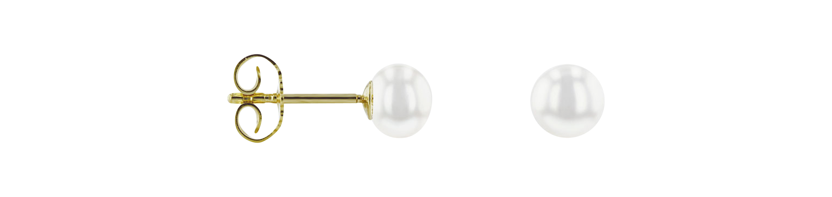 Brogle Classic freshwater pearl stud earrings Brogle Classic freshwater pearl stud earrings
