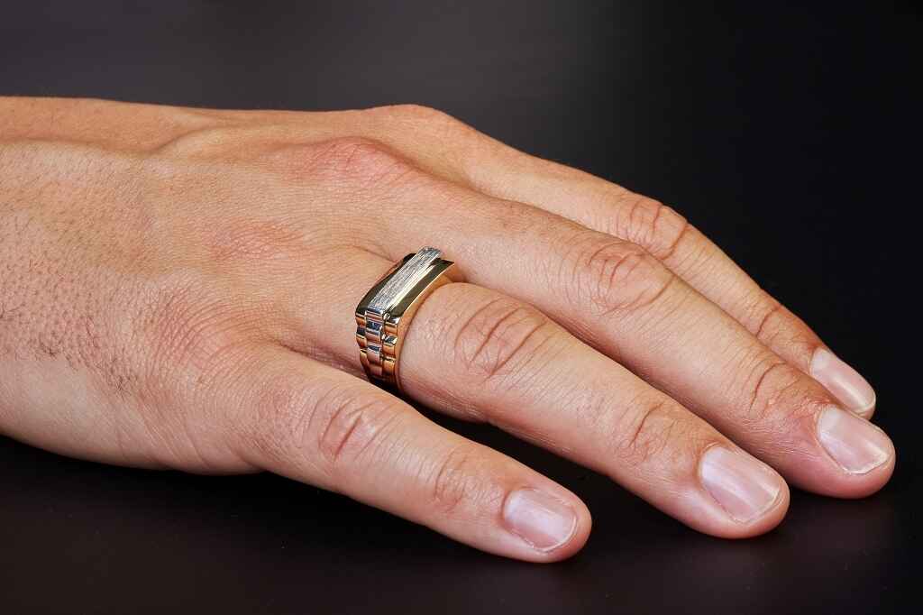 Brogle Classic Bicolor Gold Ring