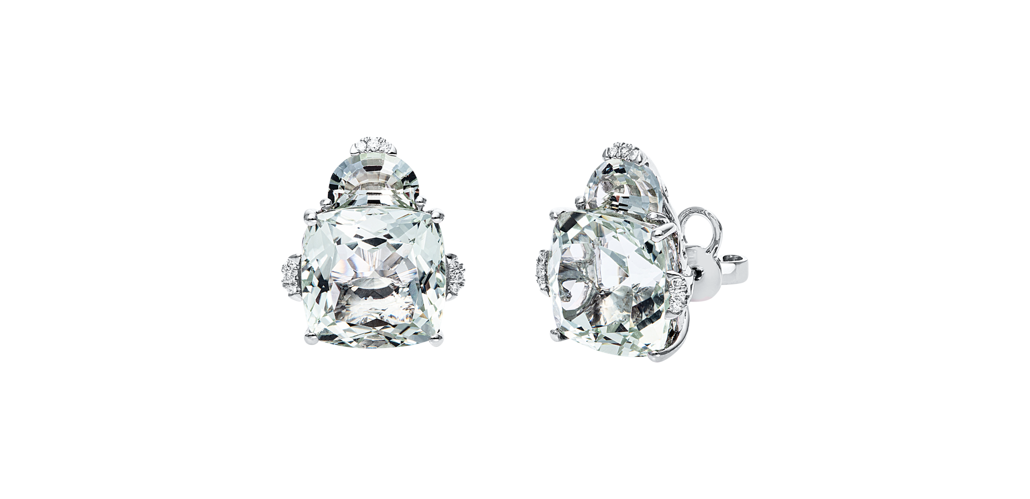 Brogle Classic amethyst stud earrings Brogle Classic amethyst stud earrings