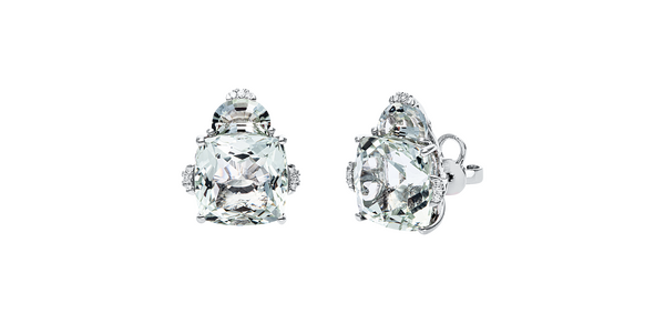 Brogle Classic amethyst stud earrings Brogle Classic amethyst stud earrings