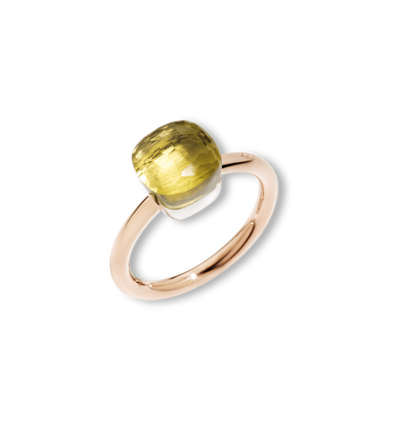 Pomellato Nudo Petit Lemon Quartz Ring Pomellato Nudo Petit Lemon Quartz Ring
