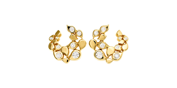Tamara Comolli Snowflakes Hoop Classic earrings Tamara Comolli Snowflakes Hoop Classic earrings