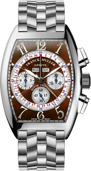 Franck Muller Cintrée Curvex Master Calendar Chronograph 47 x 34mm