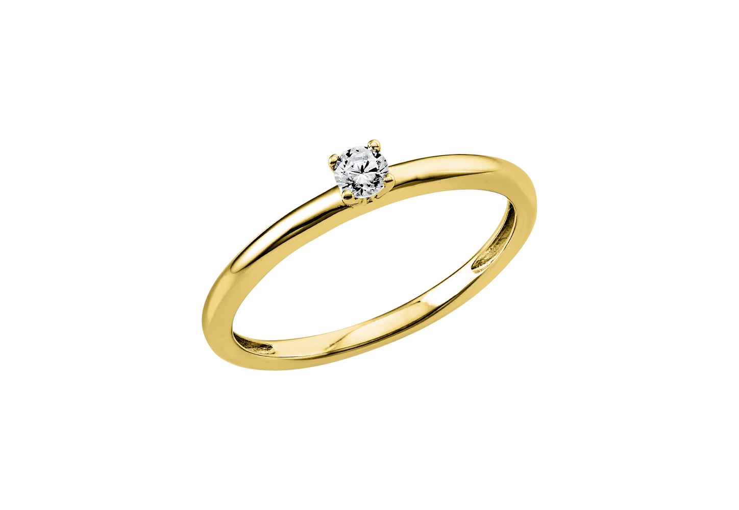 Brogle solitaire ring Amara up to 0.25 carat Brogle solitaire ring Amara up to 0.25 carat