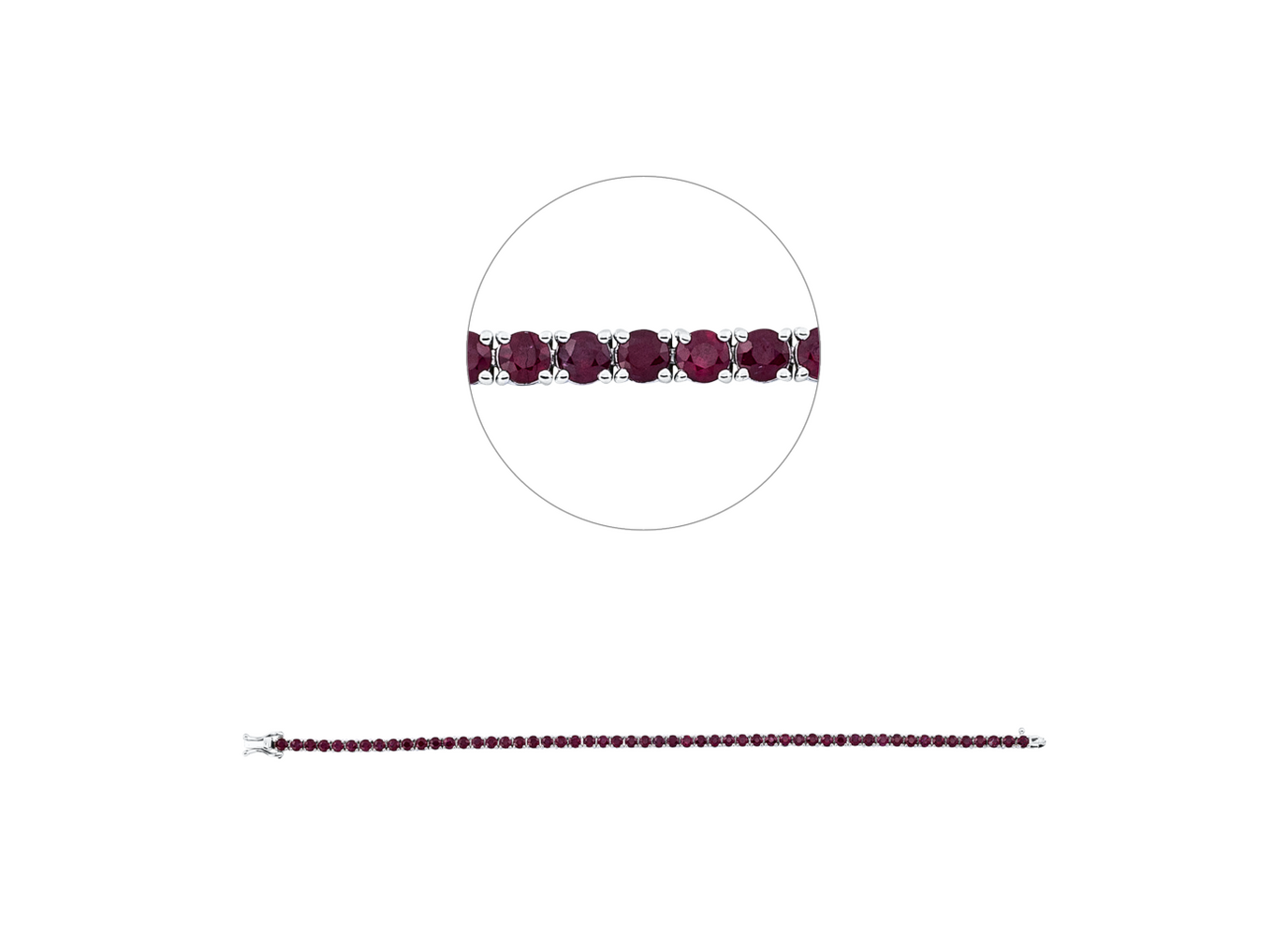 Brogle Selection Rubinarmband