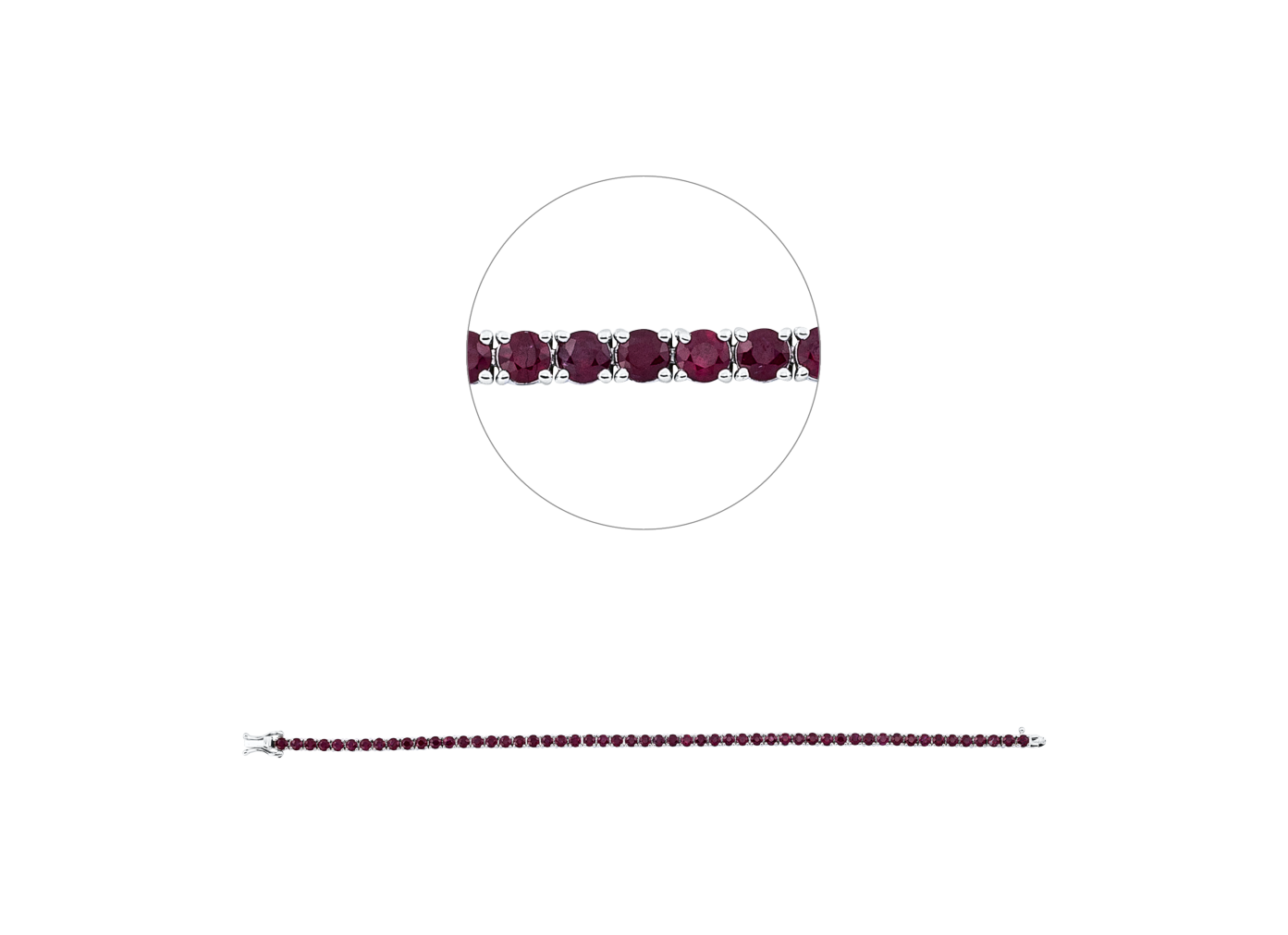 Brogle Selection Rubinarmband Brogle Selection Rubinarmband