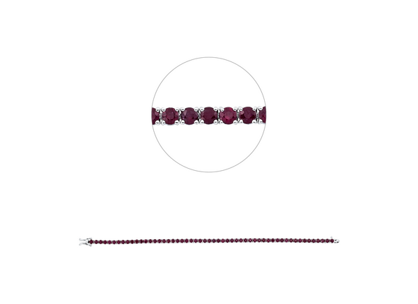 Brogle Selection Rubinarmband Brogle Selection Rubinarmband