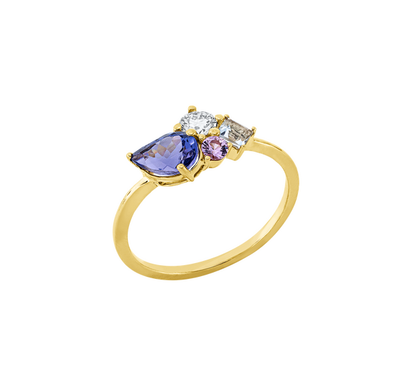 Brogle Classic colored stone ring Brogle Classic colored stone ring