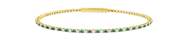 Brogle Classic emerald bangle Brogle Classic emerald bangle