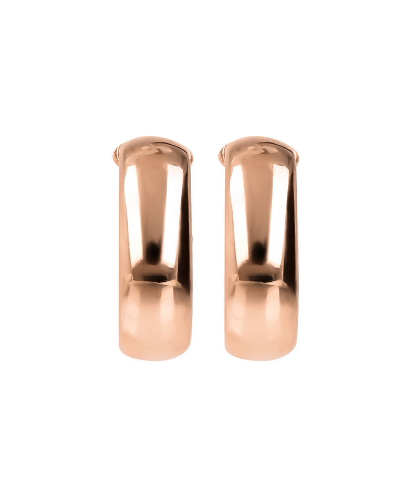 Bronzallure Purezza hoop earrings