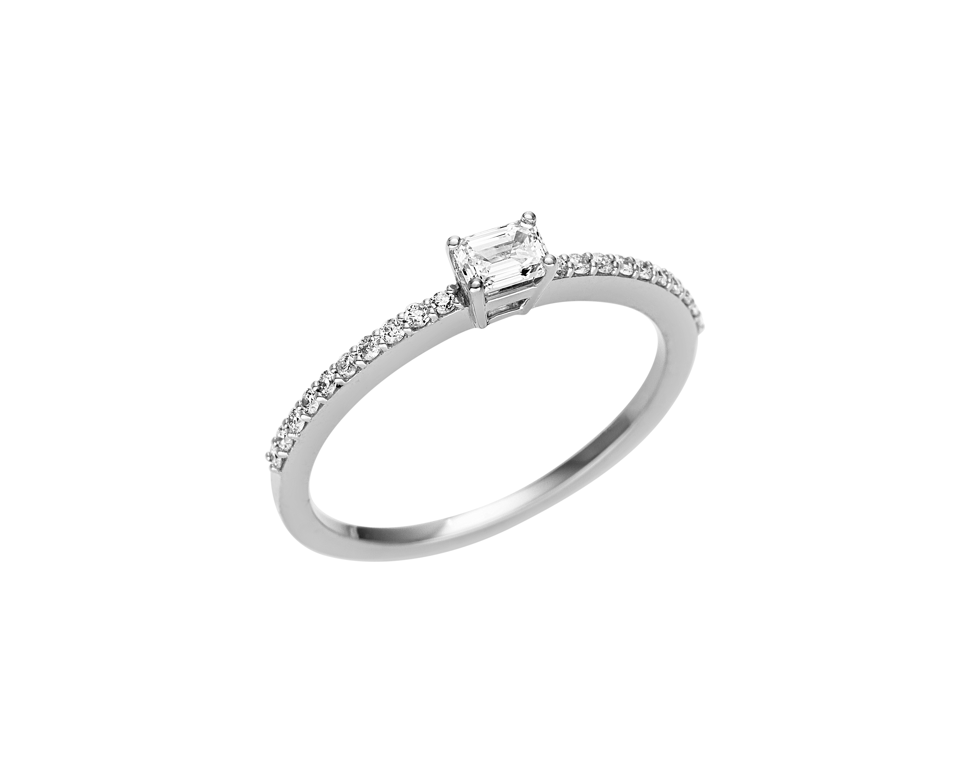 Brogle solitaire ring
