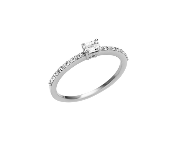 Brogle solitaire ring