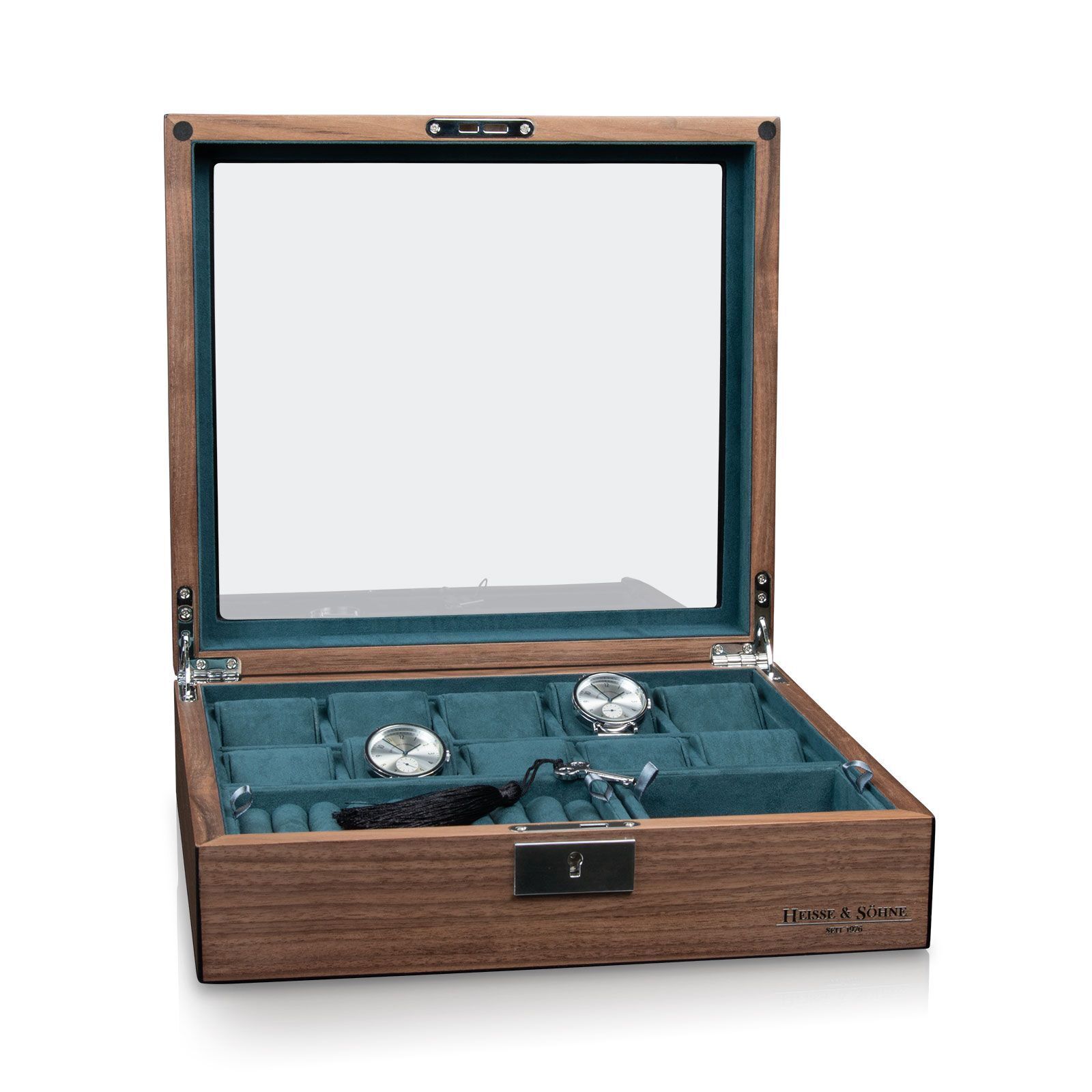 Heisse & Söhne watch box Borneaux 10+