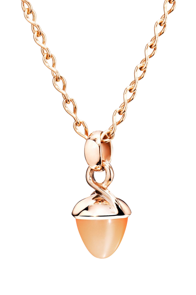 Tamara Comolli Mikado Bouquet orangefarbener Mondstein Anhänger Tamara Comolli Mikado Bouquet orangefarbener Mondstein Anhänger