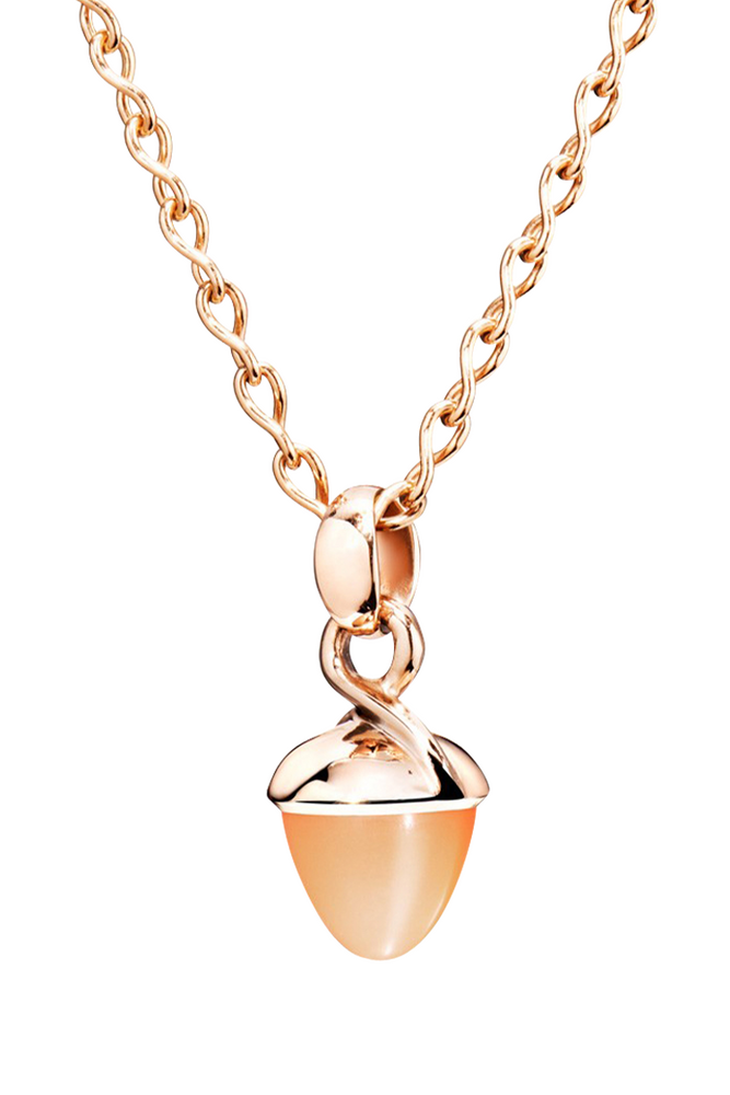 Tamara Comolli Mikado Bouquet Orange Moonstone Pendant